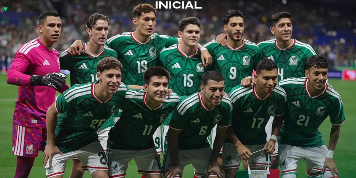 Jugadores previo a partido. Foto: Selección Mexicana