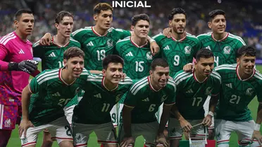 Jugadores previo a partido. Foto: Selección Mexicana