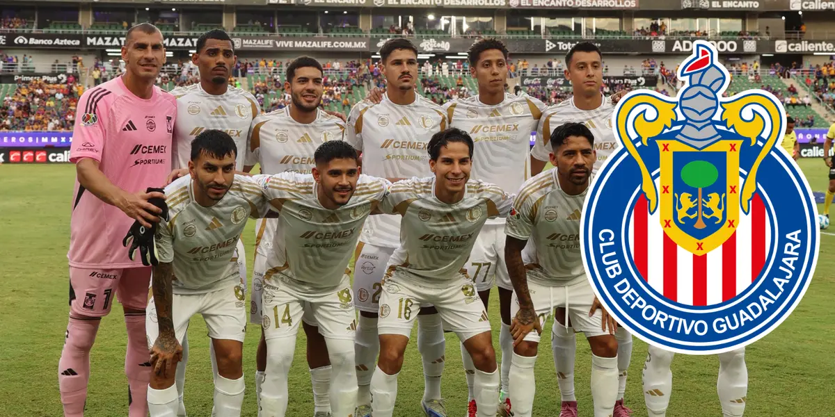 Jugadores previo a partido. Foto: Tigres
