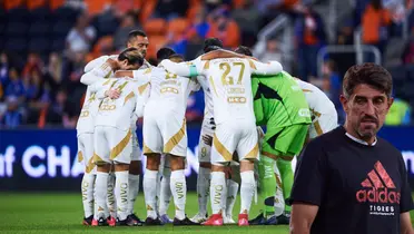 Jugadores previo a vs Cincinnati. Foto: Tigres