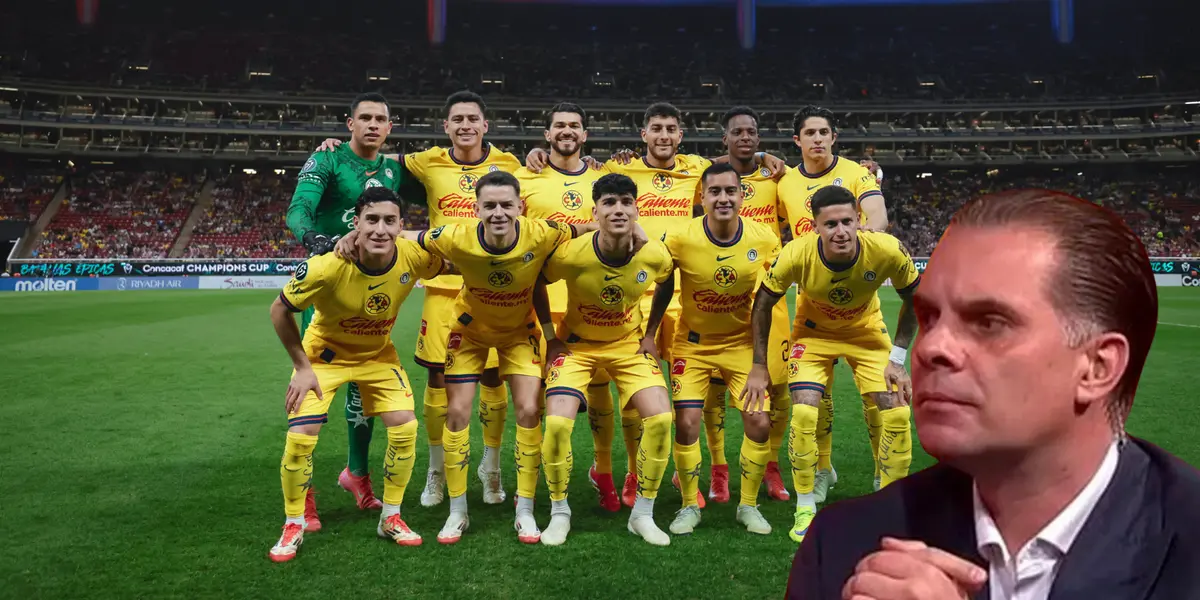 Jugadores previo al Clásico. Foto: Club América