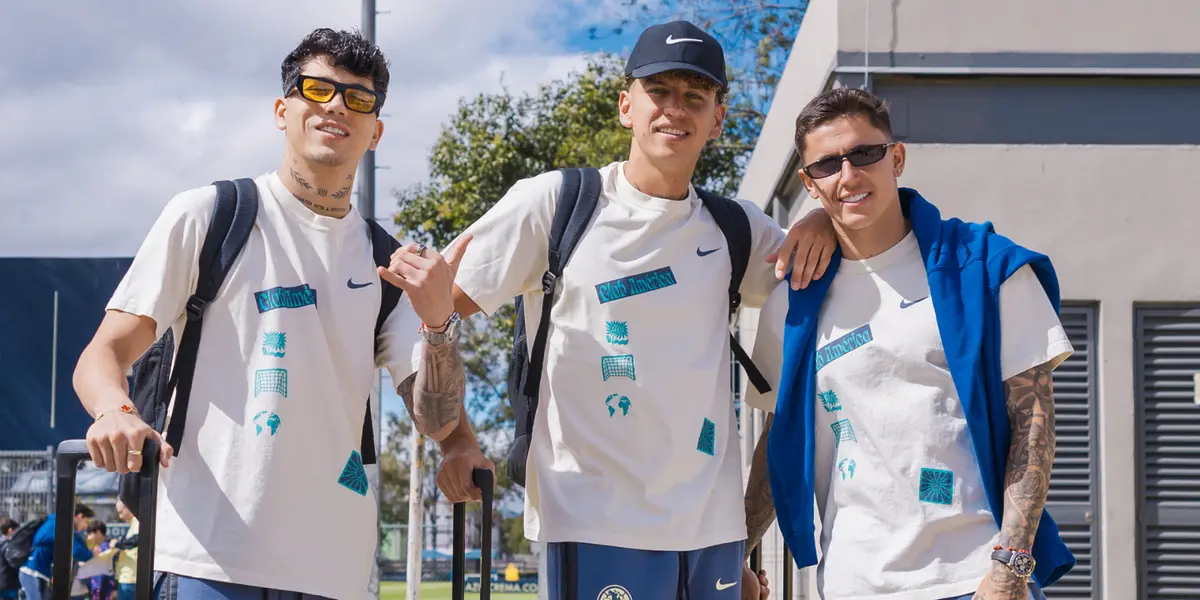 Jugadores rumbo a pretemporada. Foto: Club América