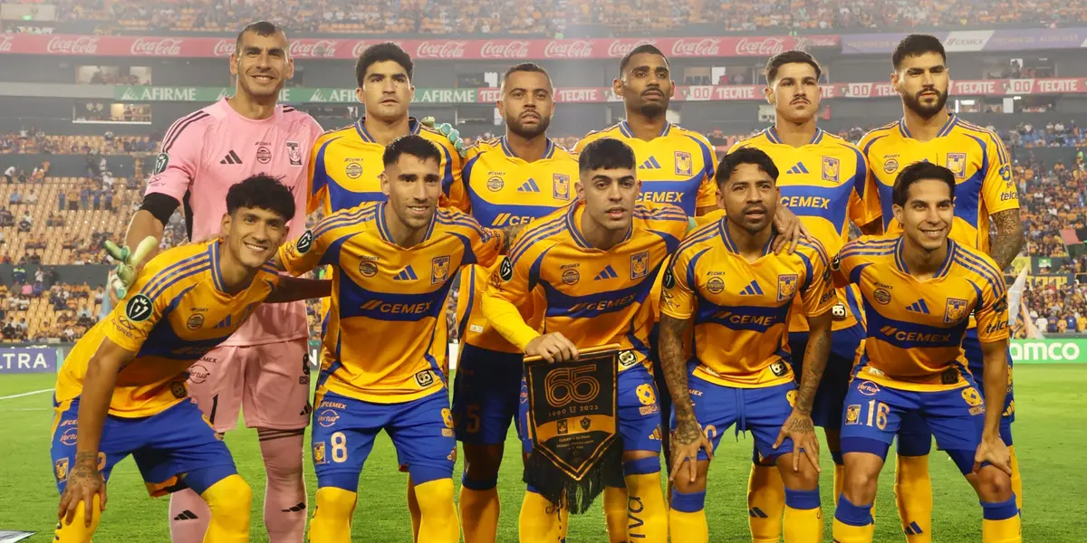 Jugadores vs Galaxy. Foto: Tigres