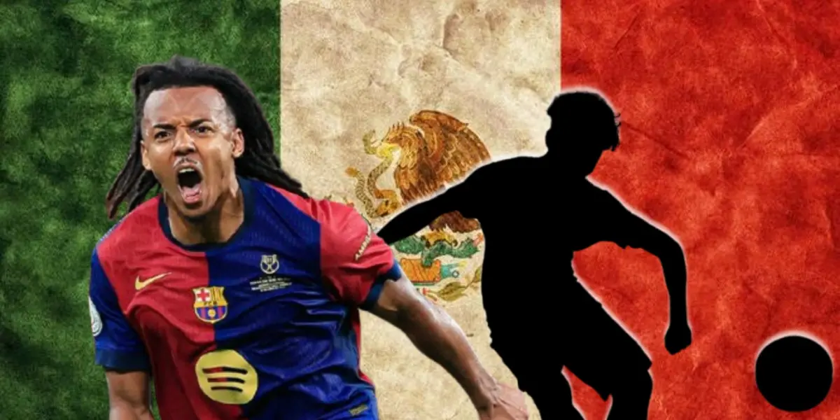 Jules Koundé junto a futbolista incógnito / FOTO X