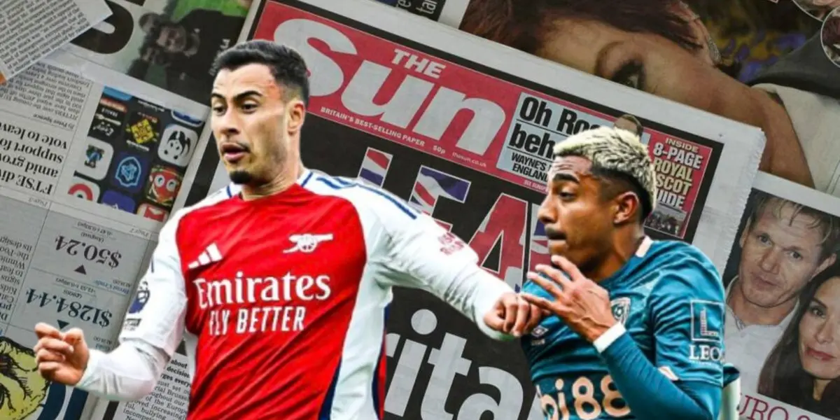 Julián Araujo en el Arsenal vs Bournemouth / FOTO X