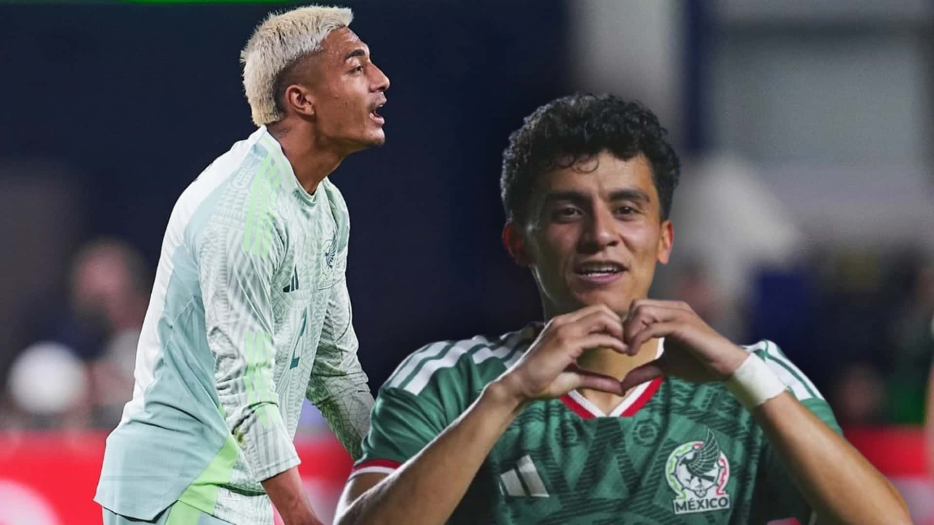 Julián Araujo y Richard Ledezma en la selección mexicana