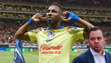 Julián Quiñones celebrando gol en Concachampions. Foto: Récord