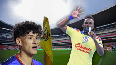 Julián Quiñones celebrando y Uriel Antuna sorprendido/ Foto La Opinión.