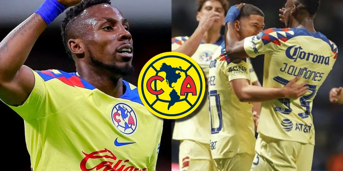 Julián Quiñones en América.