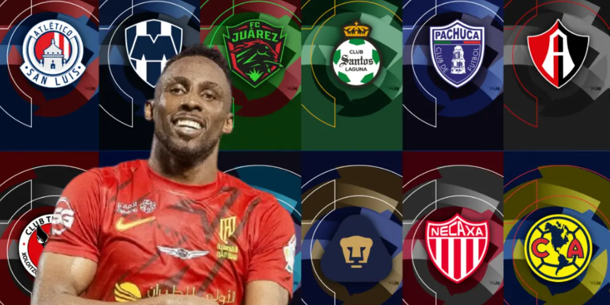 Julián Quiñones junto a clubes de la Liga MX / FOTO INSTAGRAM