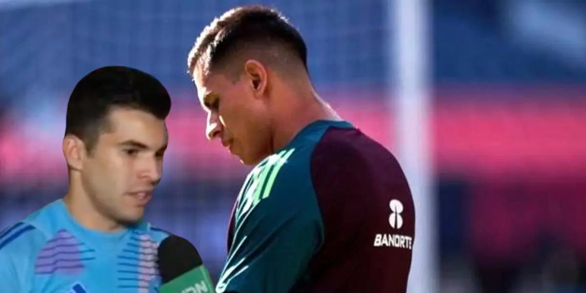 Julio González junto a Luis Ángel Malagón / FOTO X