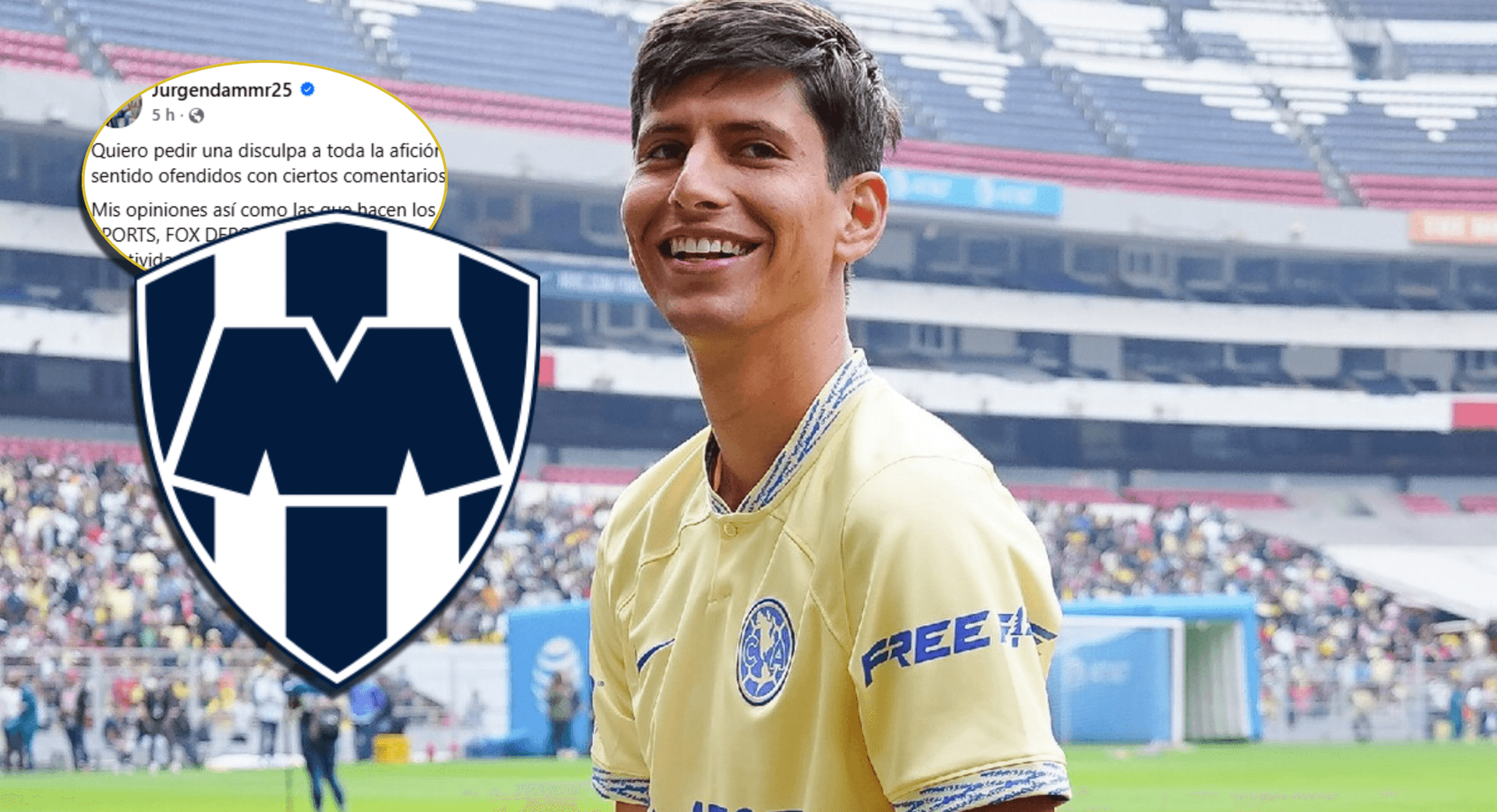 Jürgen Damm dijo que Rayados era un equipo diminuto