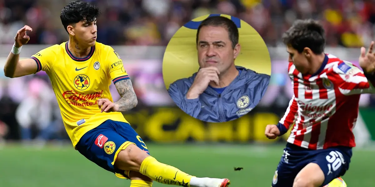 Kevin Álvarez en el clásico nacional y André Jardine/Foto Cancha.
