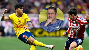 Kevin Álvarez en el clásico nacional y André Jardine/Foto Cancha.