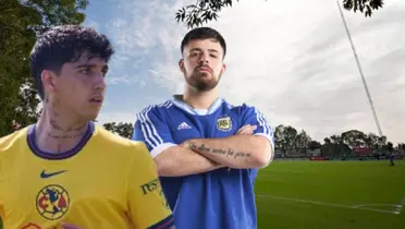 Kevin Álvarez junto a La Cobra / FOTO CULTO FÚTBOL