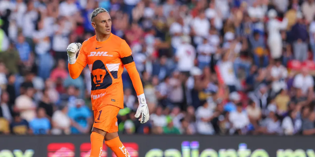 Keylor en su debut. Foto: Keylor Navas en X