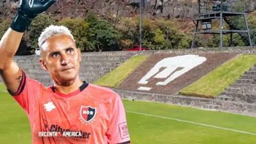 Keylor Navas en el Pedregal / FOTO TNT SPORTS
