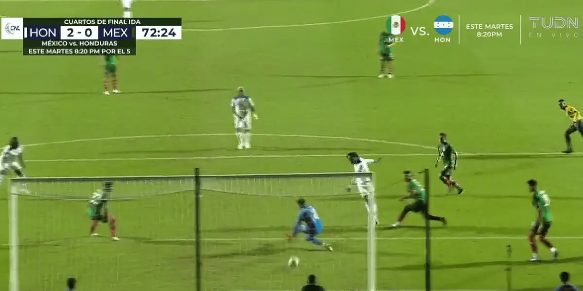 La Selección de Honduras amplió la ventaja.