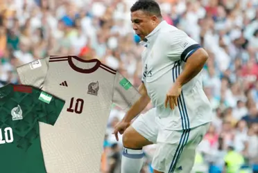 Le dieron la 10 del Tri, ahora sigue los pasos de Ronaldo, pero con kilos demás, no es Vega