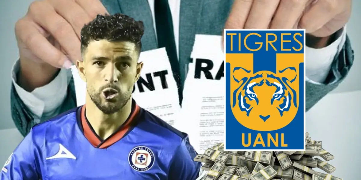 Lo que Tigres pondría por Nacho Rivero pese a su renovación con Cruz Azul