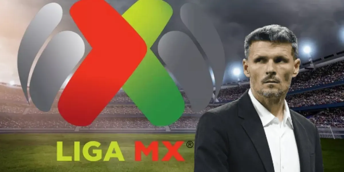 Logo de Liga MX y Fernando Ortiz serio/Foto Por Esto.