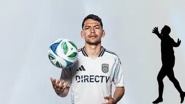 Lozano en foto con balón. Foto: San Diego F.C.