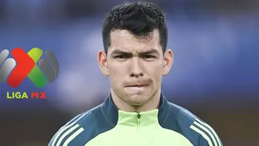 Lozano en partido con el Tri. Foto: beIN Sports