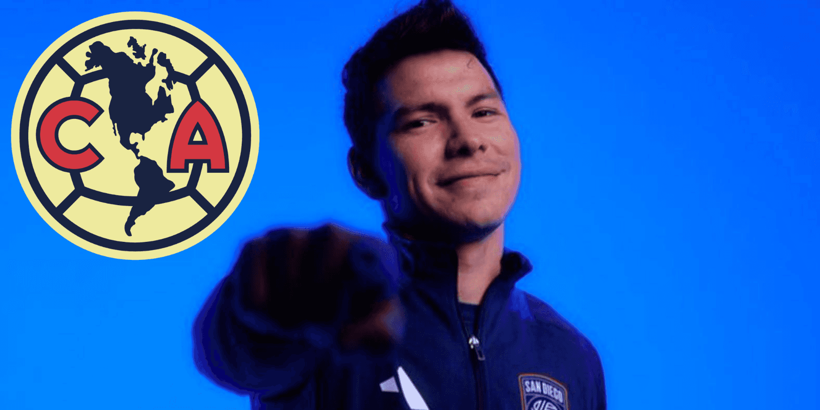 Lozano en presentación. Foto: San Diego F.C.