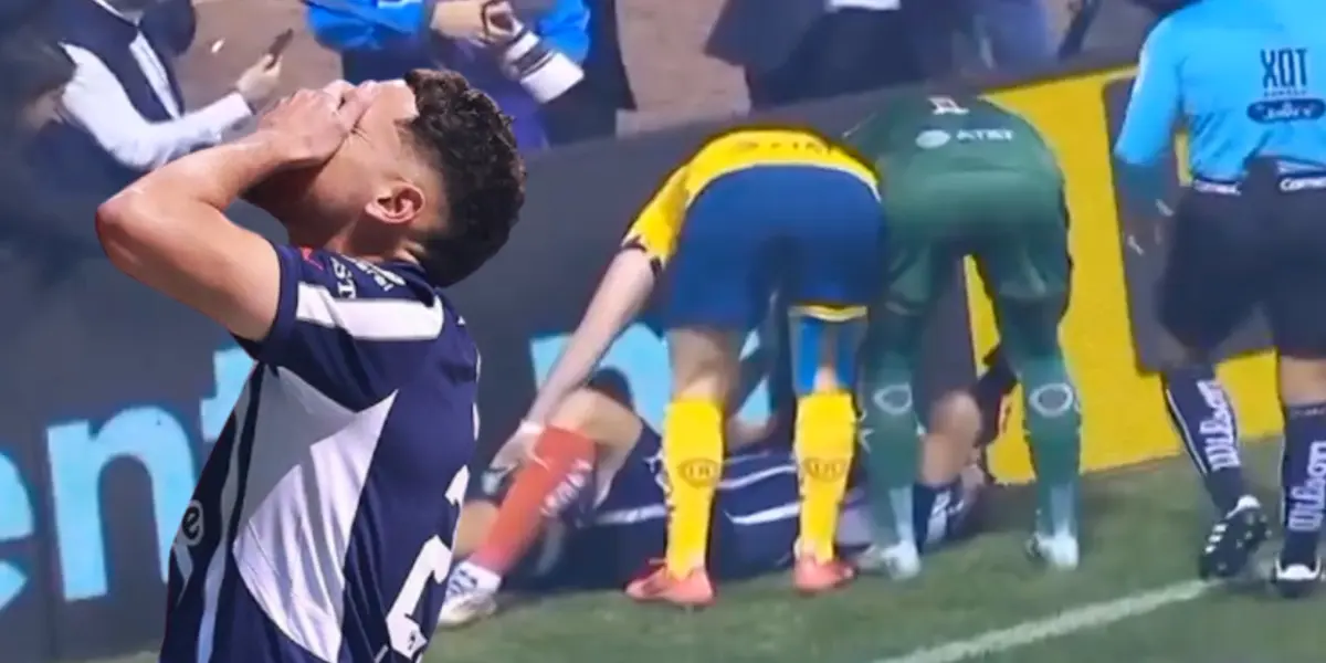 Lucas Ocampos se lesionó en la gran final ante América / FOTO X