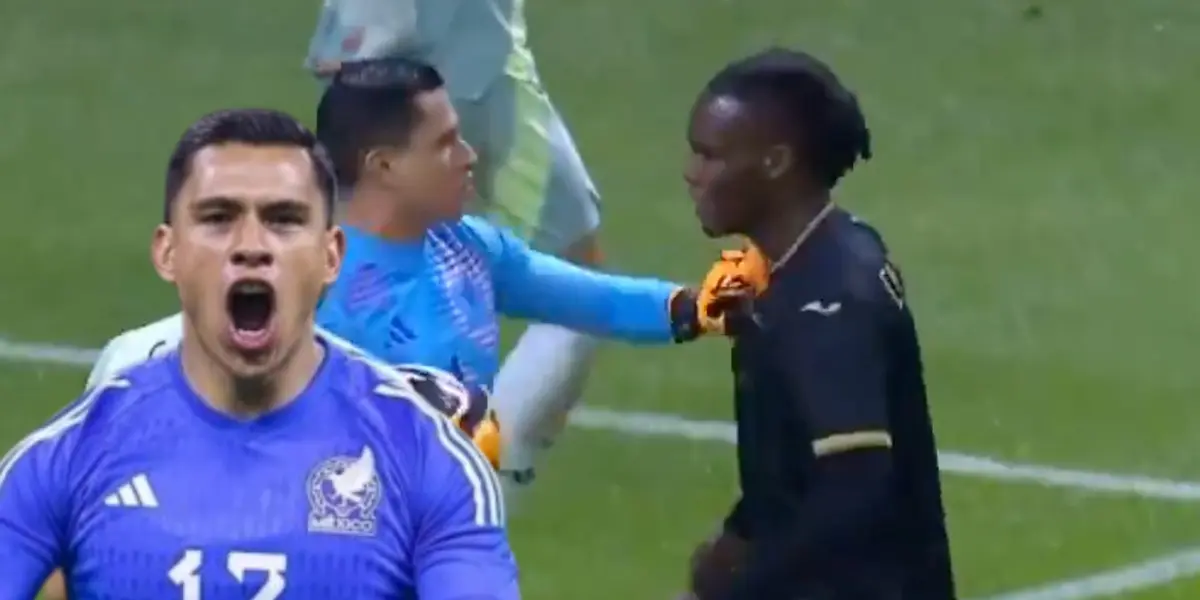 Luis Ángel Malagón en el México vs Honduras / FOTO RÉCORD
