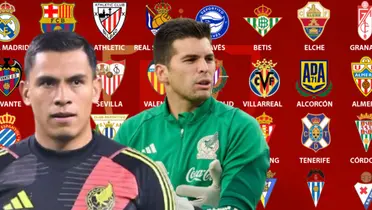 Luis Ángel Malagón junto a Julio González / FOTO JUAN FÚTBOL