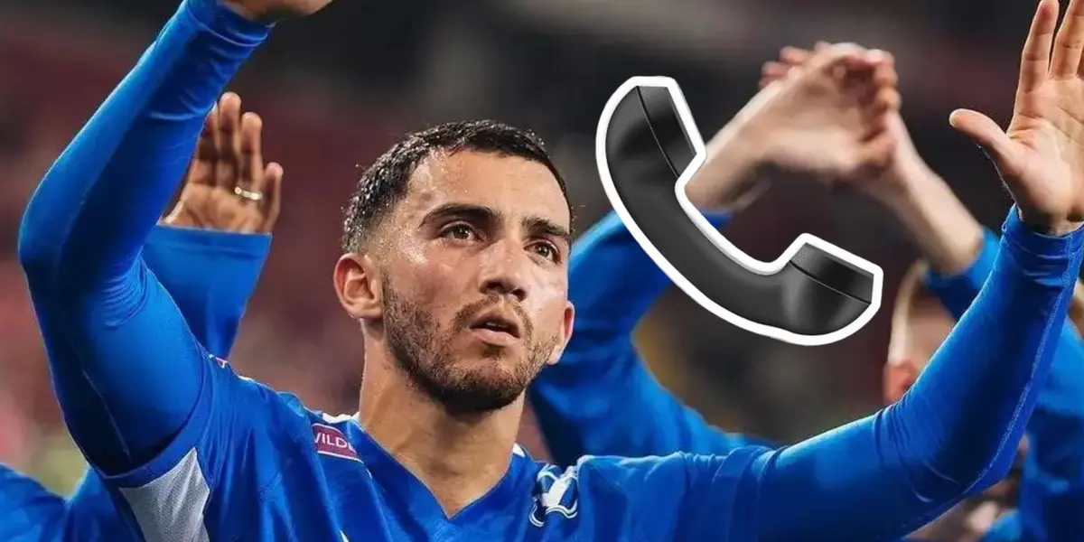 Luis Chávez y emoji de teléfono/ Foto Minuto Final MX