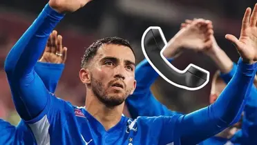 Luis Chávez y emoji de teléfono/ Foto Minuto Final MX
