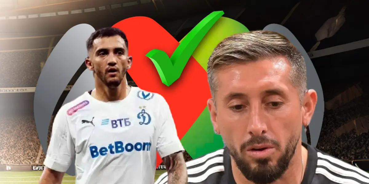 Luis Chávez y Héctor Herrera/Foto Infobae.