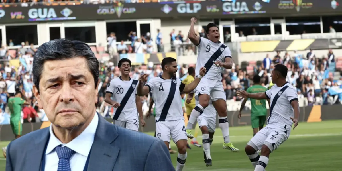 Luis Fernando Tena en el Guadalupe vs Guatemala / FOTO PRENSA LIBRE