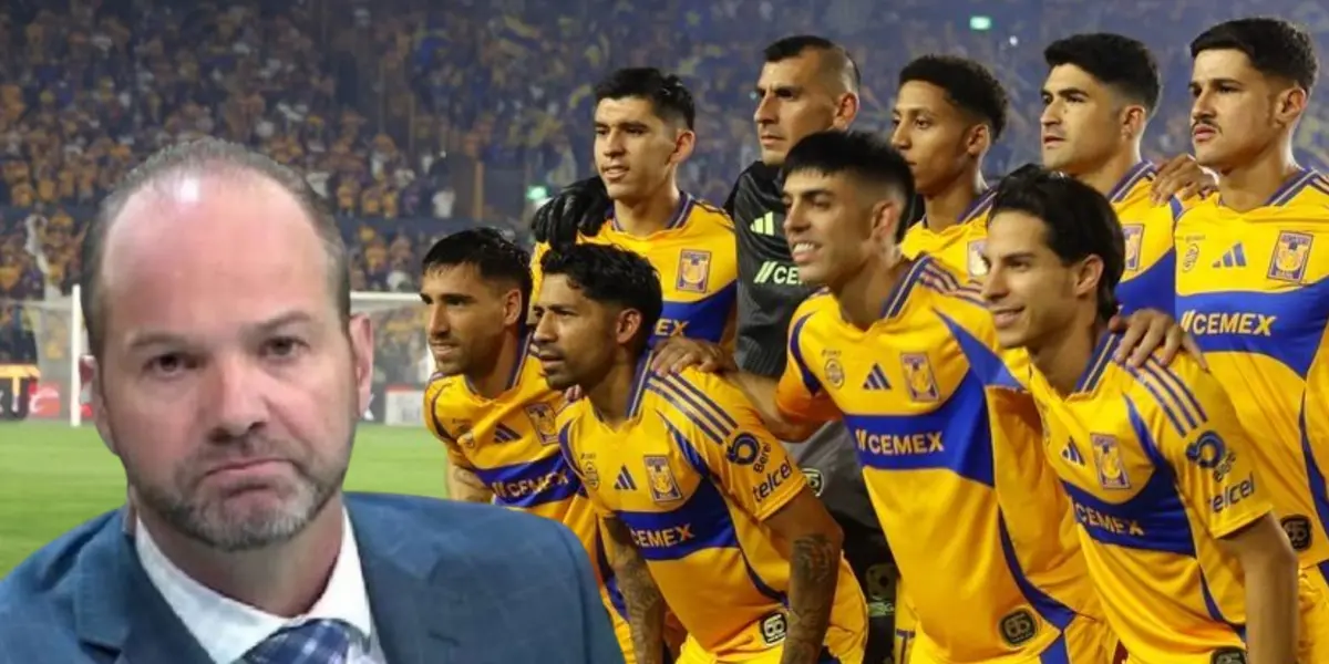 Luis García junto a futbolistas de Tigres / FOTO RÉCORD