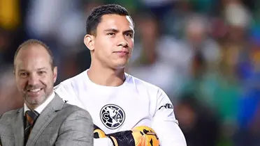 Luis García junto a Luis Ángel Malagón / FOTO X