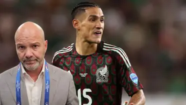 Luis García Postigo junto a Uriel Antuna / FOTO SOPITAS