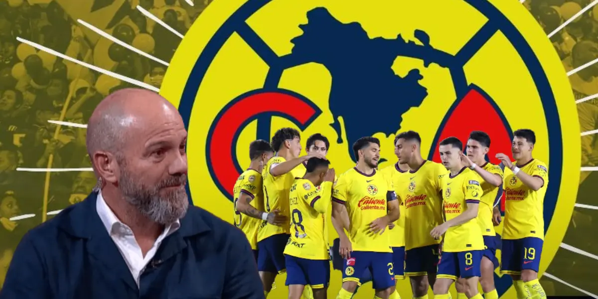 Luis García y jugadores del América/Foto Mediotiempo.