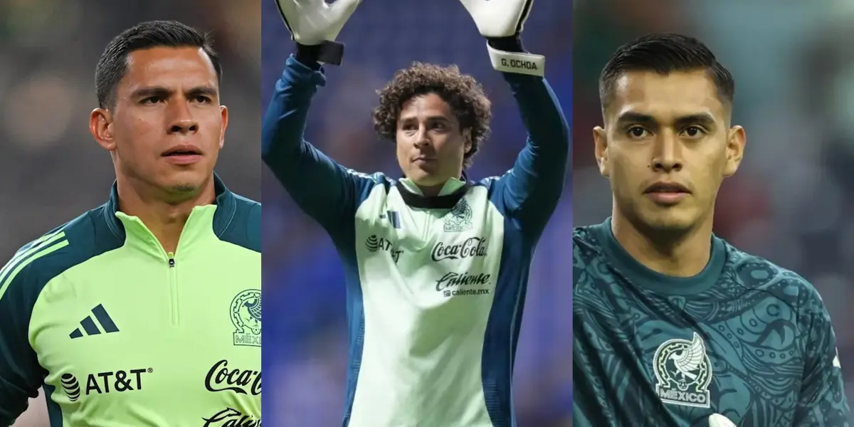 Luis Malagón, Guillermo Ochoa y Raúl Rangel/Foto Getty Images y Sports Illustrated.
