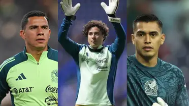 Luis Malagón, Guillermo Ochoa y Raúl Rangel/Foto Getty Images y Sports Illustrated.