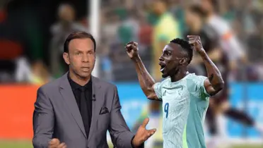 Luis Roberto Alves y Julipan Quiñones celebrando/ Foto Selección Mexicana.