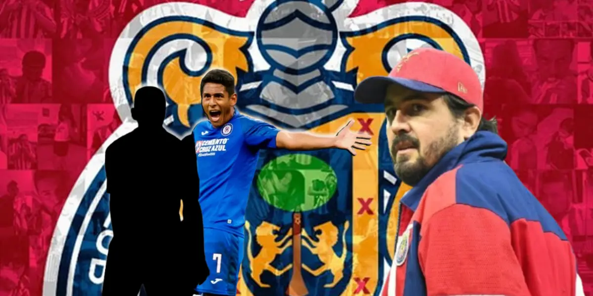 Luis Romo y futbolista incógnito junto a Amaury Vergara / FOTO CLARO SPORTS