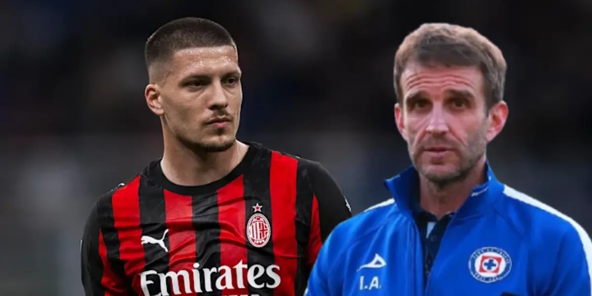 Luka Jovic junto a a Iván Alonso / FOTO MILENIO