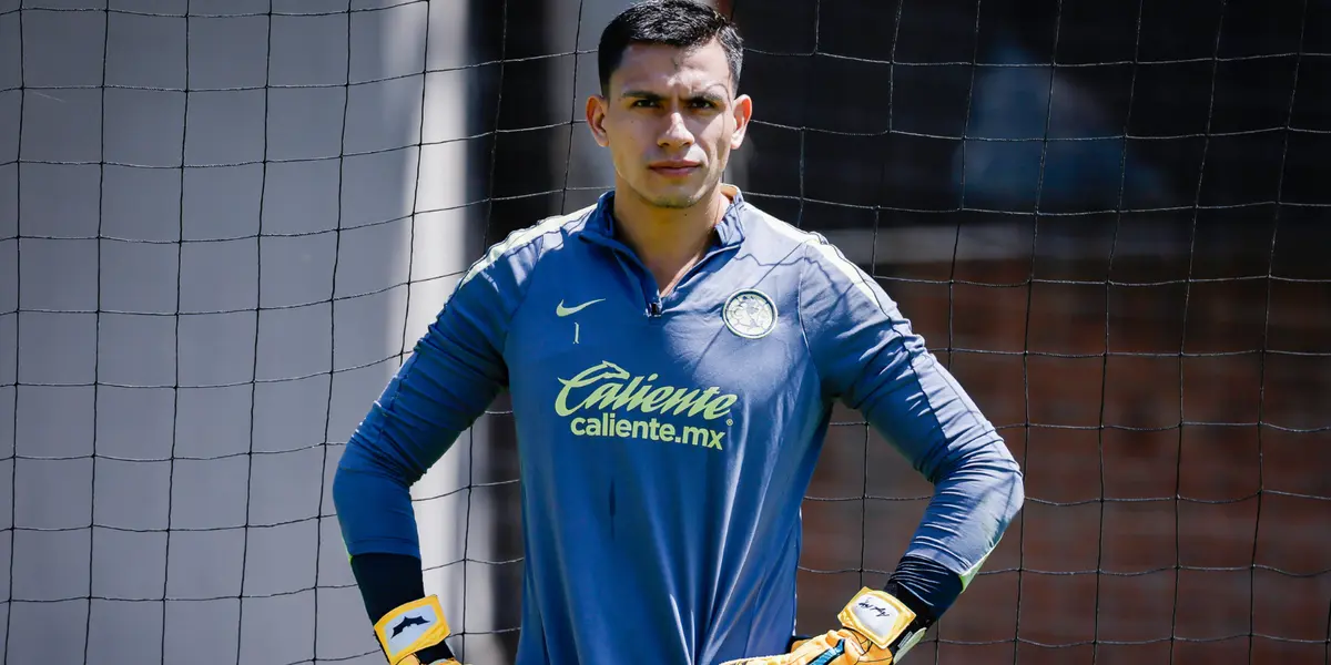 Malagón en entrenamiento. Foto: Club América
