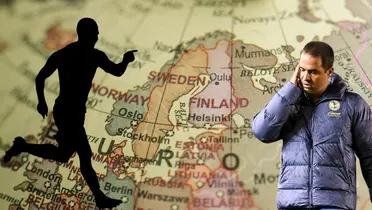 Mapa de Europa tomado de Canva, con Jardine al frente