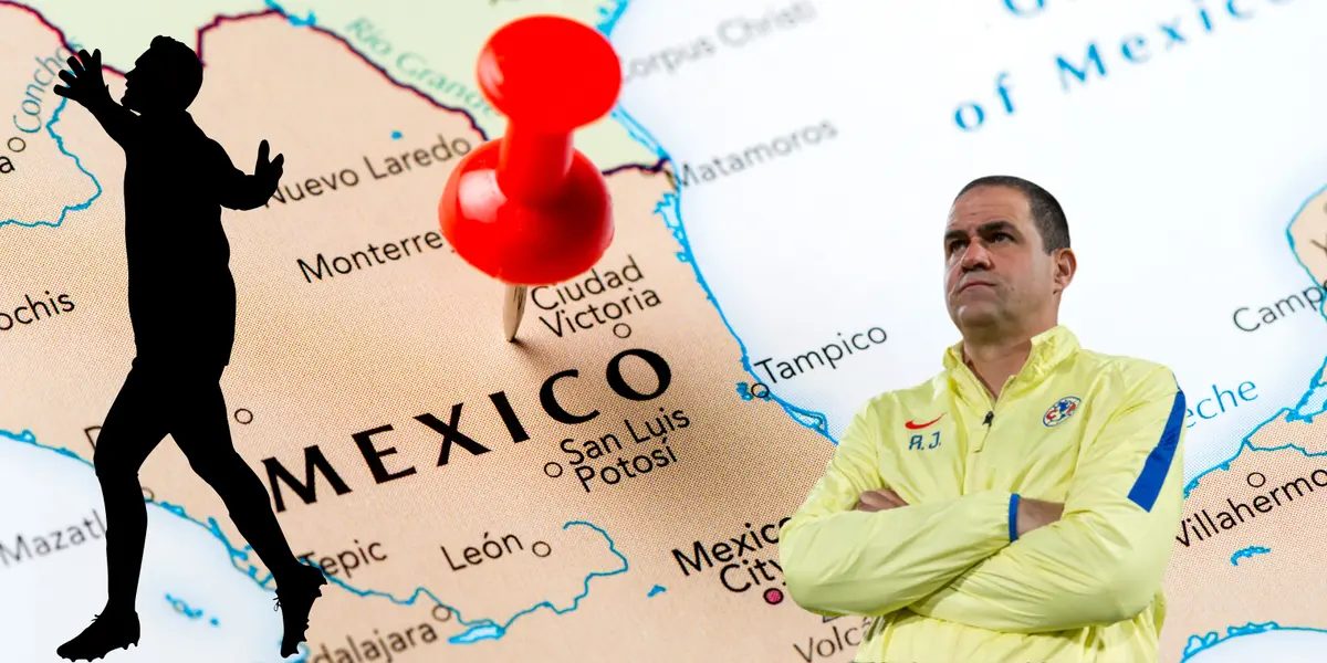 Mapa de México tomado de Canva, con Jardine al frente