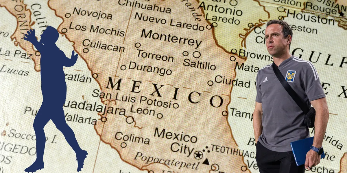 Mapa de México tomado de Canva, con Torrado al frente