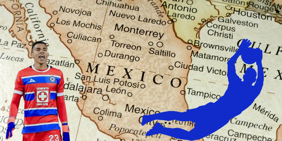 Mapa tomado de Canva, con Mier al frente