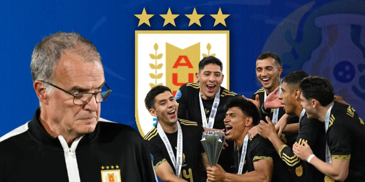 Marcelo Bielsa junto a futbolistas del Tri / FOTO ESPN